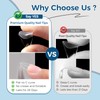 Extra Long Square Nail Tips 240Pcs 12 Sizes Gel Nail