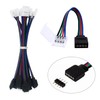 10PCS 4 Pin Conductor 10 mm Wide LED 5050 RGB