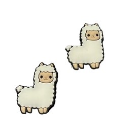 Llama Alpaca Shoe Charm Set Shoe Decorations