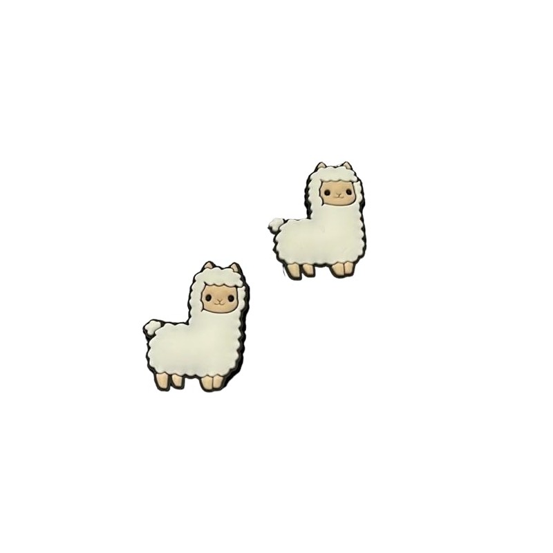 Llama Alpaca Shoe Charm Set Shoe Decorations