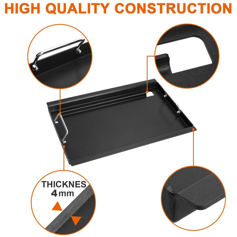 Full-Size Griddle Inserts for Weber Old Spirit 200 Series E/S