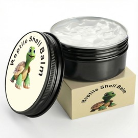 Tortoise Shell Conditioner Balm for Turtle Shell Care Ointment – Moisturizer Treatment for Dry Shell, Land Reptile Hydration Cream 2 oz