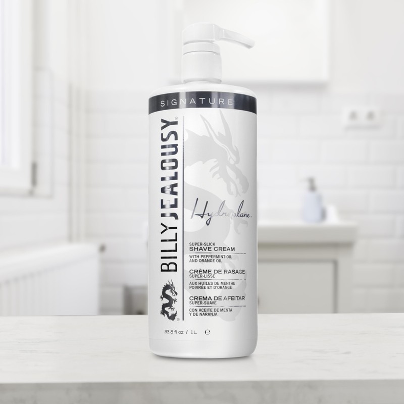 Billy Jealousy Hydroplane Foamless Super-Slick Mens Shave Cream, 33.8 Fl