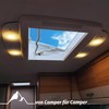 MaJoCompTec® CAMPERPART Lock for Dometic Roof Windows, Motorhome Roof Hatch