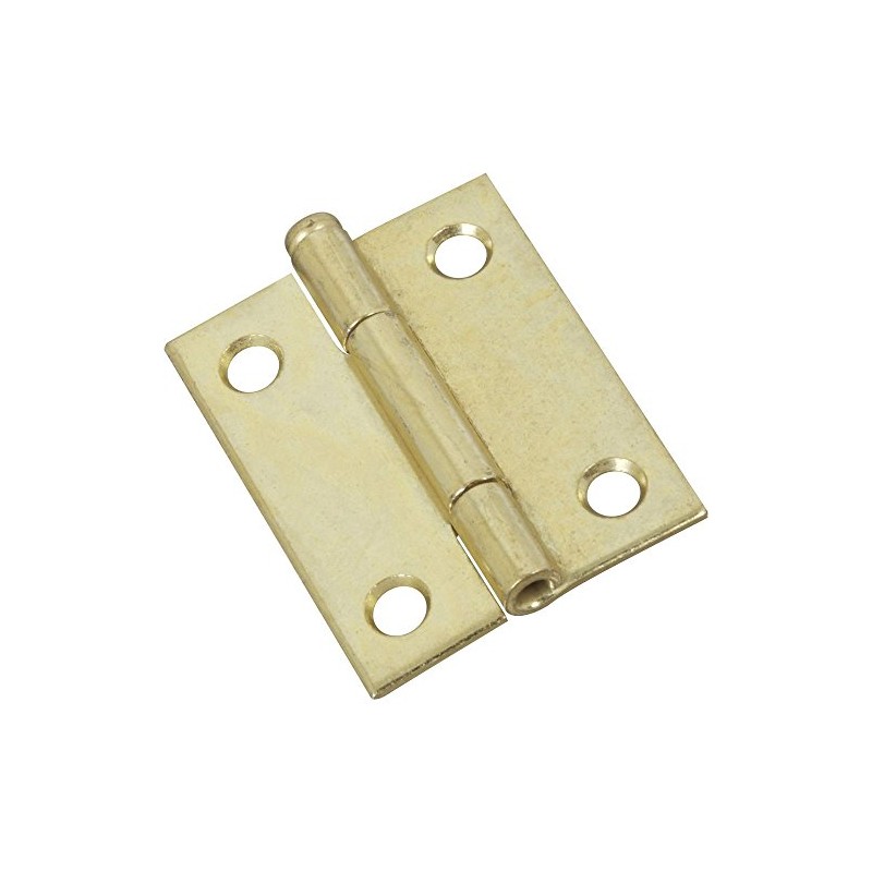 National Hardware N141-879 V508 Removable Pin Hinges in Brass, 2