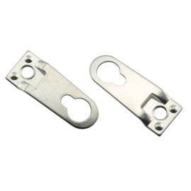 Youliang 10pcs Aluminum Alloy Hook Frame Back Panel Hook Picture Frame Hanging Bracket Hardware Accessories 40x15mm