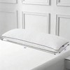 HOMELAB Cooling Adjustable Body Pillow (20x54) with White Bamboo Viscose