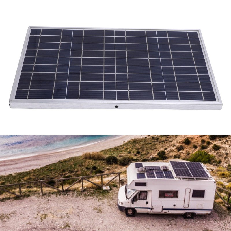 Sanpyl 100W 12V Solar Panel Kit, Portable Monocrystalline Silicon Solar