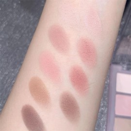 9 Colour Eyeshadow Palette, Makeup Glitter Eyeshadow Palettes for Women, Eye Make-up, Long Lasting & Highly Pigmented, Travel Size Makeup Pallet, Naturing-Looking, Waterproof Long Lasting