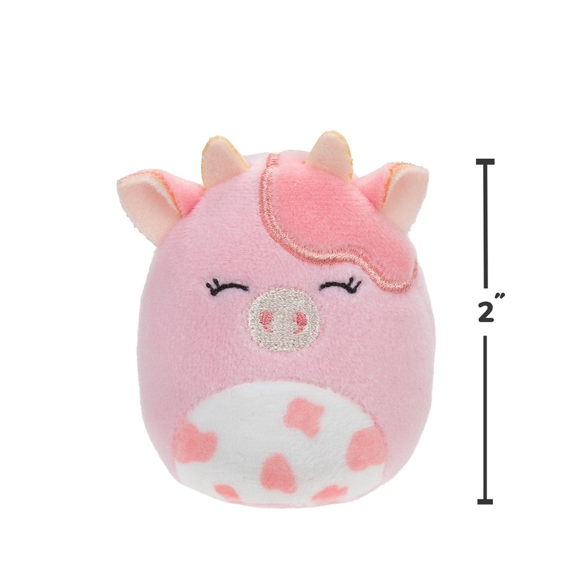 Squishville SQM0506 Barn Squad, Super Soft Mini Squishmallows, 5 cm