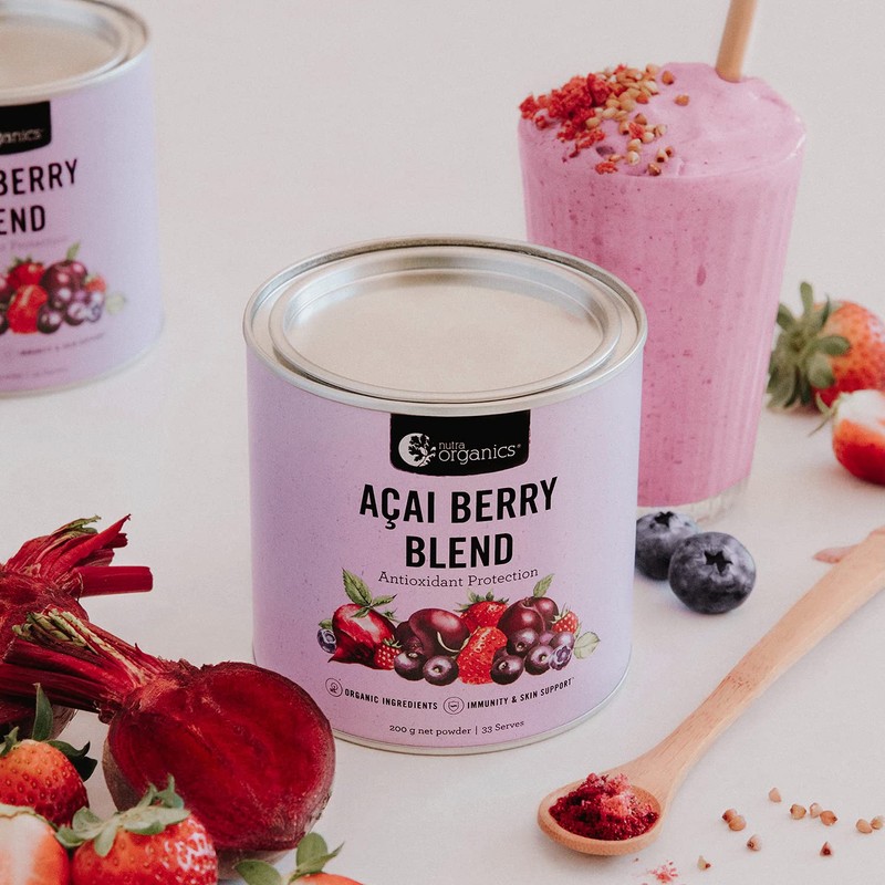 Nutra Organics Acai Berry Blend Antioxidant Protection 200g | Beauty