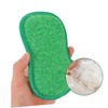 Baluue 2sets Convenient Scrub Sponge Compact Dish Sponges Yellow Cleaning