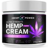 Hemp Power Joint Muscle Relief Cream, with Hemp, Menthol, MSM