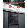 VEVOR 12 inch Shutter Exhaust Fan, Wall Mounted Attic Vent