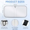 Parasol para Parabrisas SINGARO 300T – Plegable, Reflectante 174.8 cm