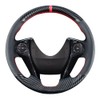 Carkooler DIY Stitching Carbon Fiber Steering Wheel Cover for Honda