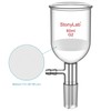 StonyLab Glas Buchner Funnel Filter, Borosilicate Glass Vacuum Buchner Filter