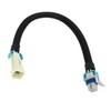 2PCS 12in Oxygen Sensor Wiring Harness Aging Resistant Black Replacement