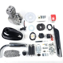 100CC 2-Stroke Bike Engine Kit Bicycle Motorized Petrol Gas Motor Engine Kits for 26" 28" Bicycle