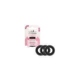 Invisibobble Original True Black Hair Spiral, 3pcs