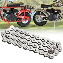Chikia Mini Bike CT200U Coleman Front Jackshaft Chain, 42 Link 420 Chain for Mini Bike Compatible with Coleman CT200U EX MB200 MB165 Baja Warrior Heat Mini Baja