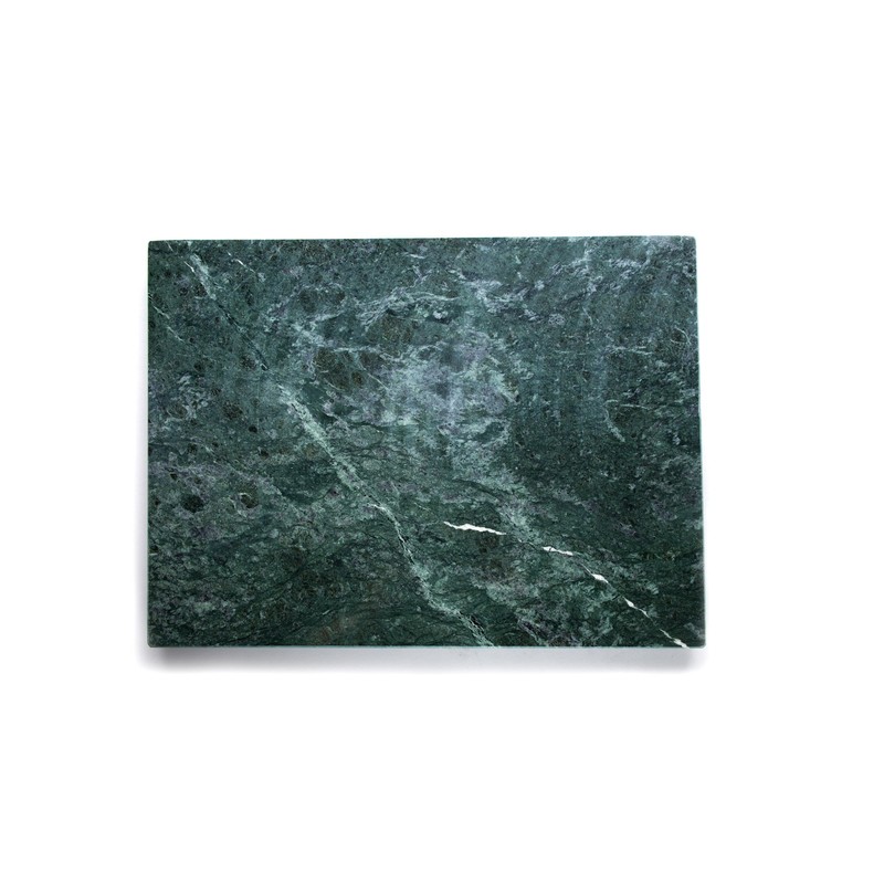 Fox Run Marble Pastry Board, Green, 12" x 16" x
