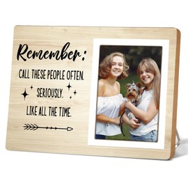 Itsoly Going Away Picture Frame Gift, Coworker Leaving Picture Photo Frame, Moving Out Gift, New Home Gifts, Retirement Gifts, Remember,Call These People Often 12P82