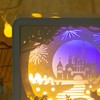 Papercut Light Box Soft Warm Light Romantic USB Battery Powered