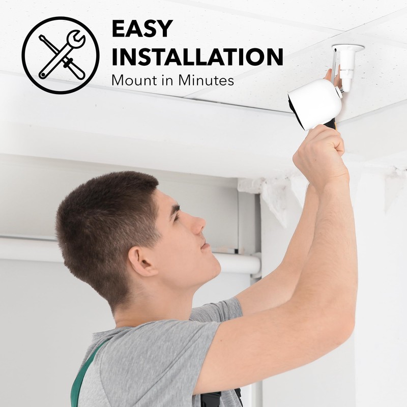 Wasserstein Adjustable Metal Wall Mount Compatible with Arlo Essential/XL Gen