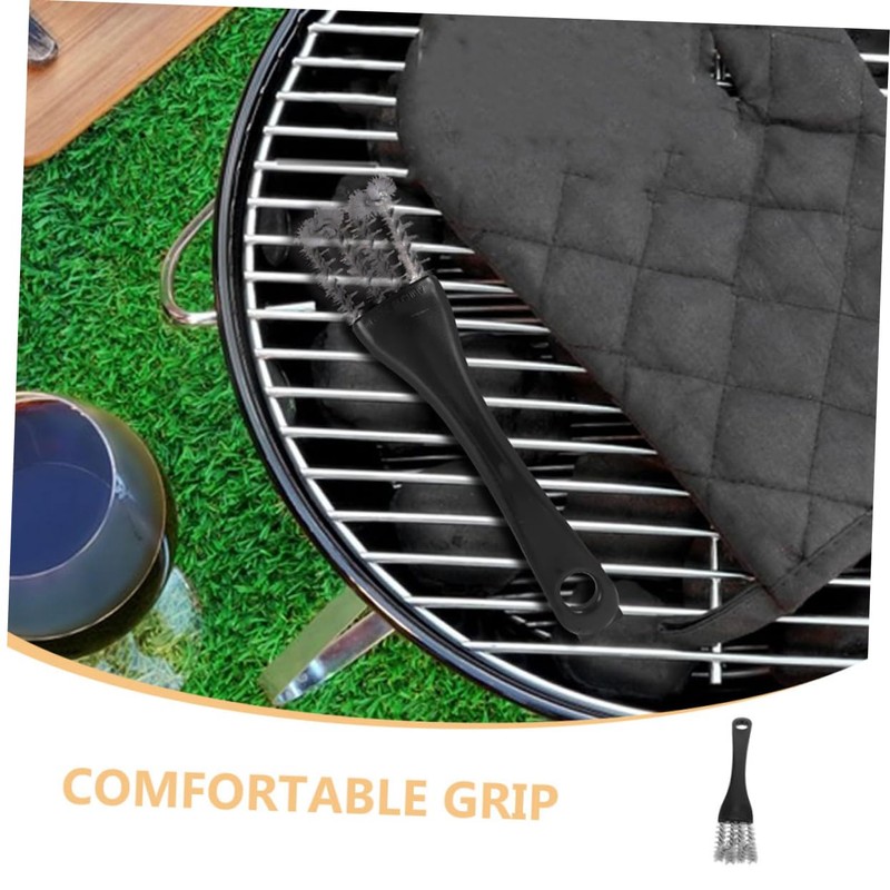 Operitacx Multi-use Stove Cleaning Brush Bbq Grill Brush Set for