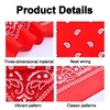 Pack of 4 Bandana, Men's Bandana, Bandana, Women, Multifunctional Headscarf