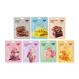 paker von 2 Face Mask,Anti-Wrinkle Lifting Masks Set, Brighten Face Mask Set, Face Masks für alle Hauttypen