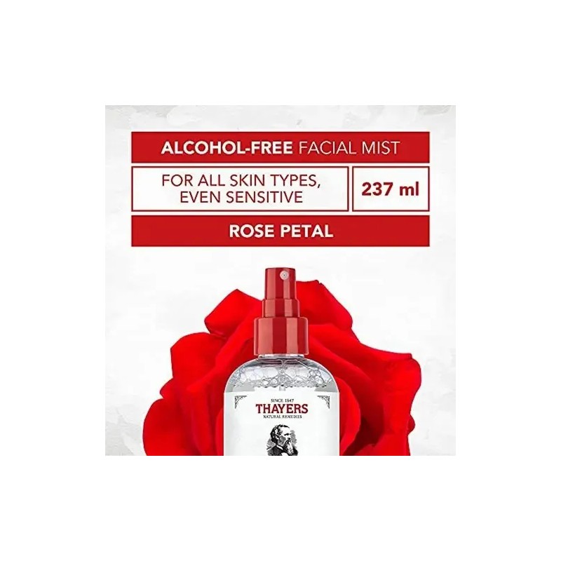 Thayers Tónico Facial de Hamamelis Y Agua de Rosas Cuidado