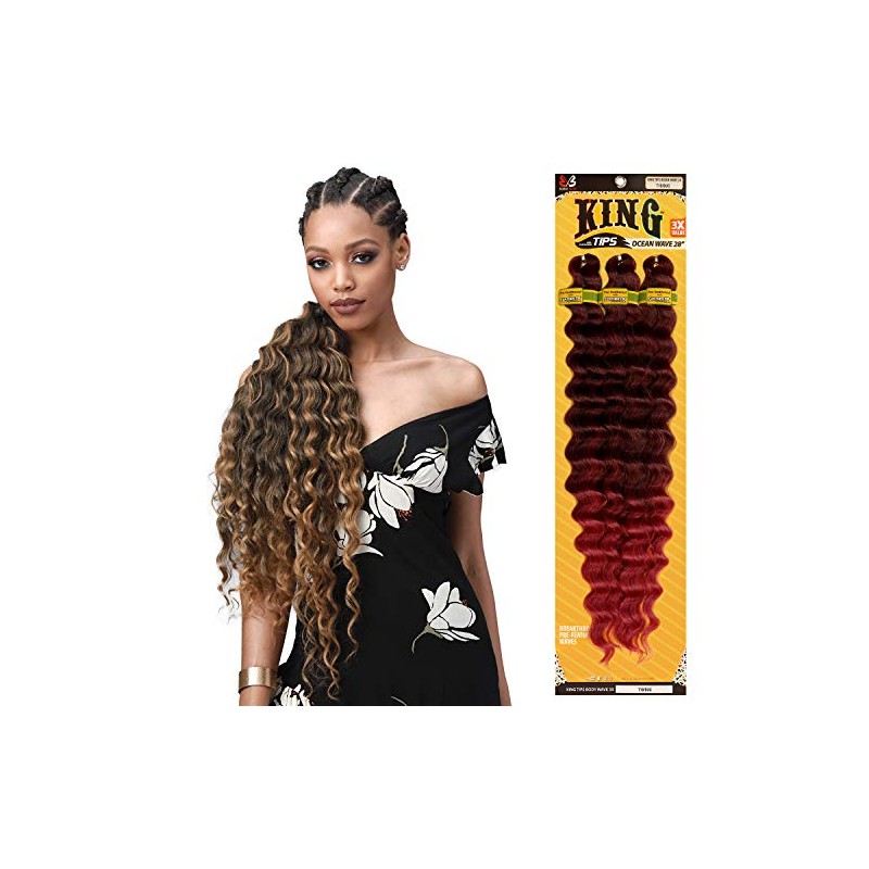 MULTI PACK DEALS! Bobbi Boss Synthetic Hair Braids Pre-Feathered 3X