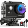 COOAU 4K 20MP WiFi Action Camera 40M Waterproof Sport Camera