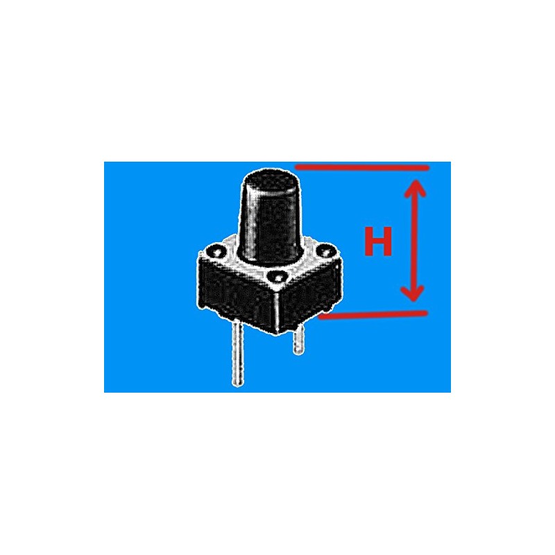 POPESQ® - 10 pcs. x Tactile Switch (Button) / Tact