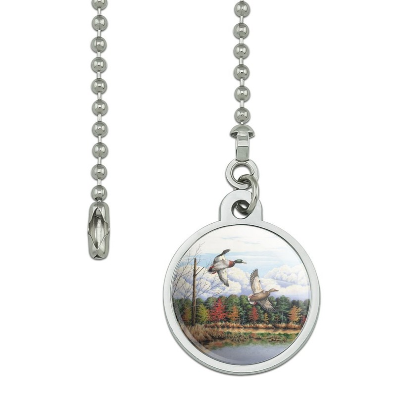 GRAPHICS & MORE Mallard Ducks Flying Hunting Ceiling Fan and
