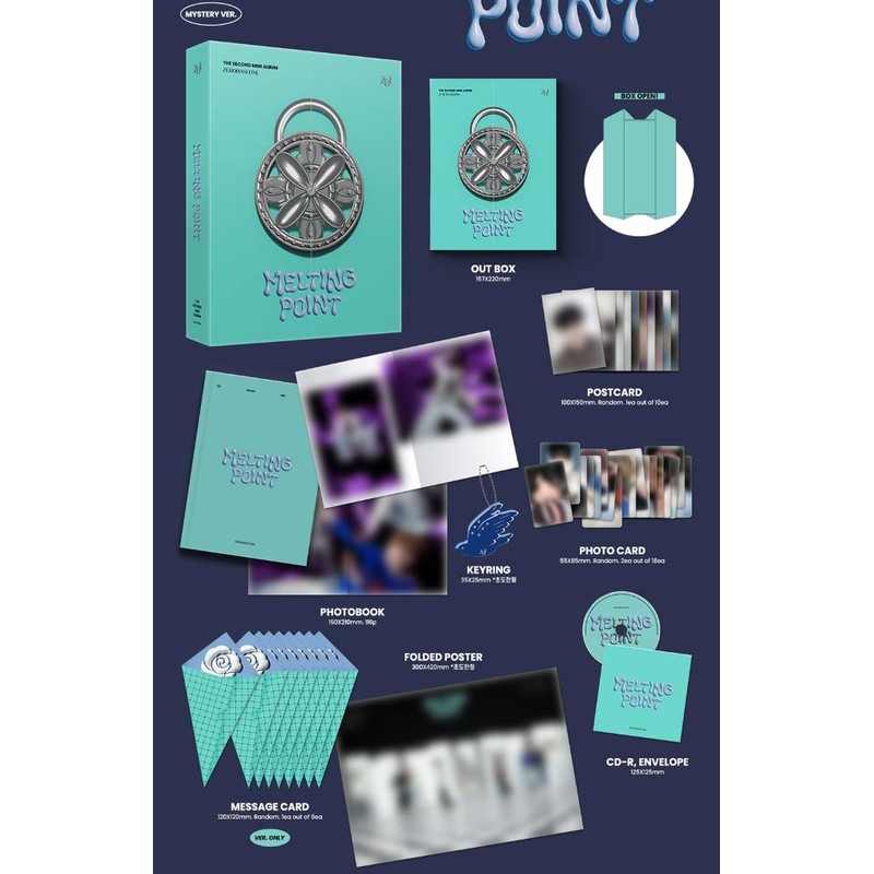 ZEROBASEONE MELTING POINT 2nd Mini Album Random Ver