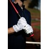 Easton MAV GT Baseball Batting Gloves | White/Navy | Adult
