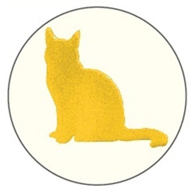 FS16245 Everyone's Stationery Color Foil Sticky Notes Cute Cat