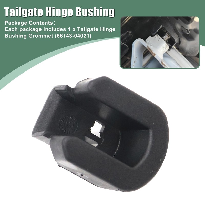 Priprilod Right Rear Tailgate Hinge Bushing Compatible with Toyota Compatible