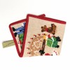 FEILER ERZGEBIRGE Rot Towel Handkerchief, 40.04004.24575.3, Hand Towel, Handkerchief, 9.8