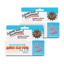 Zinc-Oxyde Plus Multi Purpose Ointment to Help Protect, Soothe and Heal Irritated Skin From Chafing, Poison Ivy and Diaper Rash, With Calamine and Menthol, 2 oz, 2 Pack