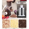 Ourokhome Rotary Cheese Grater Hand Crank, Kitchen Shredder Speed Mandolin