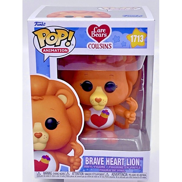 Funko Brave Heart Lion Pop #1713 Care Bears Cousins Funko