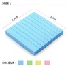 Lined Sticky Notes 3x3 Sticky Notes with Lines Self-Stick Notes