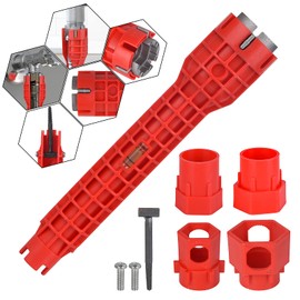 14-in-1 Multi-functional Wrench for Toilet, Sink, Bathroom, Kitchen Plumbing Installation and Repairs