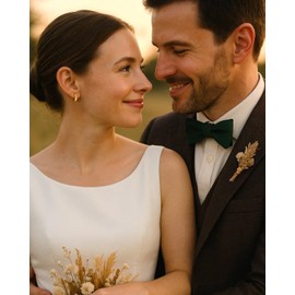 14K Gold Plated Heart Huggie Earrings, 925 Sterling Silver Small Birthstone Hoop Earrings for Women, Dainty Hypoallergenic Minimalist Jewelry Birthday Gifts for Her