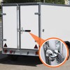 LONFFERY Cargo Trailer Cambar Cam Bar Lock, Trailer Door Latch