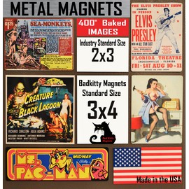 1986 Ice Cream Cones Cereal Box High Quality Metal Magnet 3 x 4 inches 9605